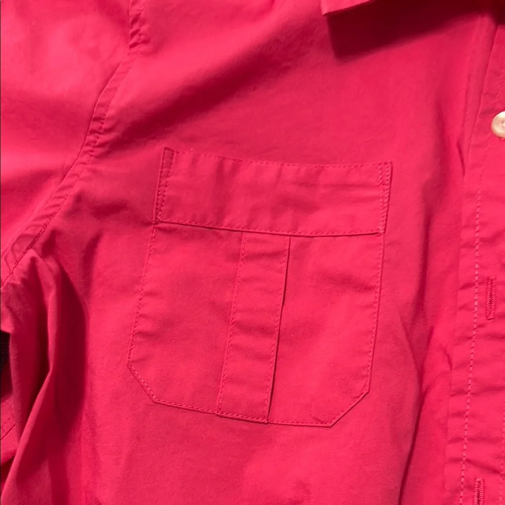 Chico's Pink Button Down Shirt - Picture 4 of 8